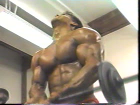 Pumping up biceps