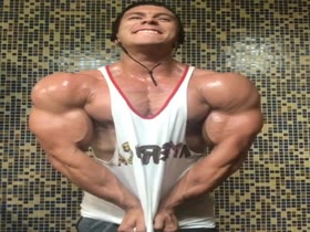 Hot Hunk Posing